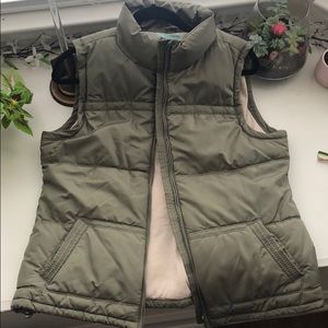 Green Puffer Vest